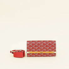Goyard Red Goyardine Monte-Carlo Mini Case w/ Sangle PM Strap