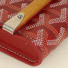 Goyard Red Goyardine Monte-Carlo Mini Case w/ Sangle PM Strap