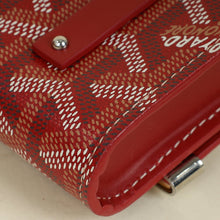 Goyard Red Goyardine Monte-Carlo Mini Case w/ Sangle PM Strap