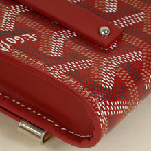 Goyard Red Goyardine Monte-Carlo Mini Case w/ Sangle PM Strap