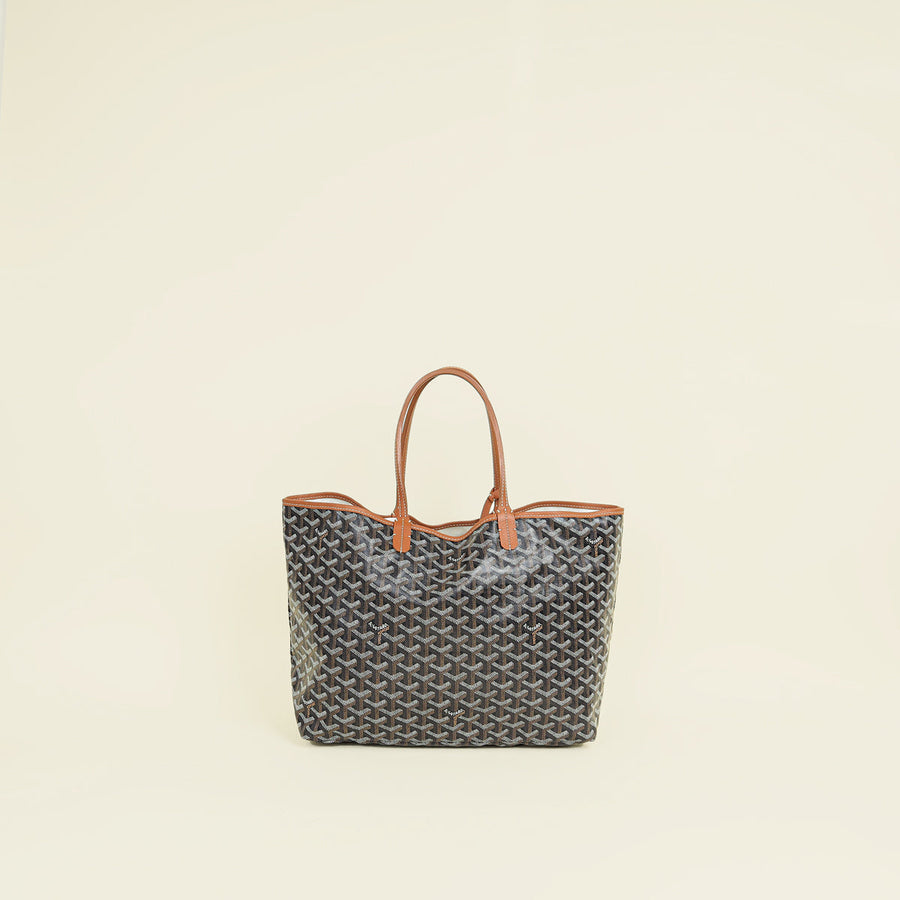 Goyard Bicolor Goyardine Saint Louis PM Bag