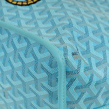 Goyard Turquoise Limited Edition Embroidered Seahorse Anjou PM Bag