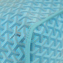 Goyard Turquoise Limited Edition Embroidered Seahorse Anjou PM Bag