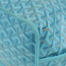Goyard Turquoise Limited Edition Embroidered Seahorse Anjou PM Bag