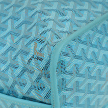 Goyard Turquoise Limited Edition Embroidered Seahorse Anjou PM Bag