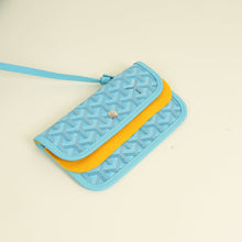Goyard Turquoise Limited Edition Embroidered Seahorse Anjou PM Bag