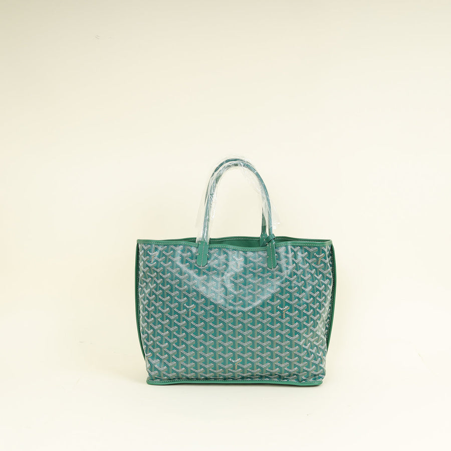 Goyard Green Goyardine Anjou Reversible PM Bag