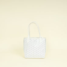 Goyard White Goyardine Mini Anjou Reversible Bag