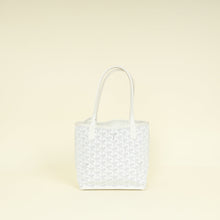 Goyard White Goyardine Mini Anjou Reversible Bag