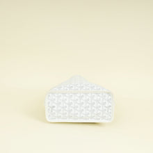 Goyard White Goyardine Mini Anjou Reversible Bag
