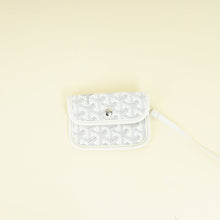 Goyard White Goyardine Mini Anjou Reversible Bag