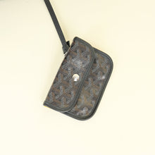 Goyard Black Goyardine Mini Anjou Reversible Bag