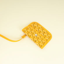 Goyard Yellow Goyardine Mini Anjou Reversible Bag