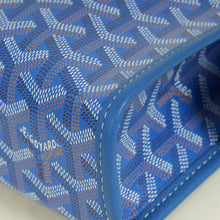 Goyard Blue Goyardine Jouvence MM Pouch