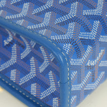 Goyard Blue Goyardine Jouvence MM Pouch