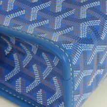 Goyard Blue Goyardine Jouvence MM Pouch