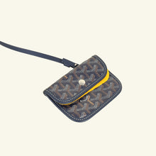 Goyard Blue Goyardine Mini Anjou Bag