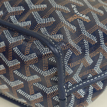 Goyard Blue Goyardine Mini Anjou Bag