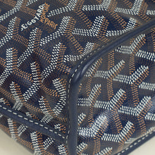 Goyard Blue Goyardine Mini Anjou Bag