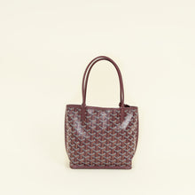 Goyard Burgundy Goyardine Mini Anjou Bag