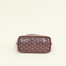 Goyard Burgundy Goyardine Mini Anjou Bag