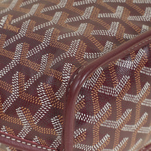 Goyard Burgundy Goyardine Mini Anjou Bag