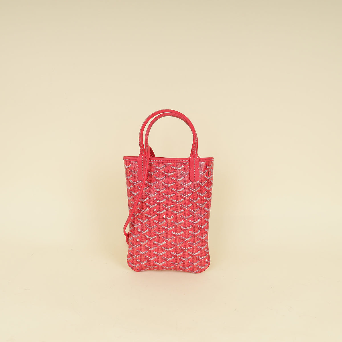 Goyard Fuchsia Goyardine L.E 2025 Poitiers Floral Interior Print PM Mini Bag