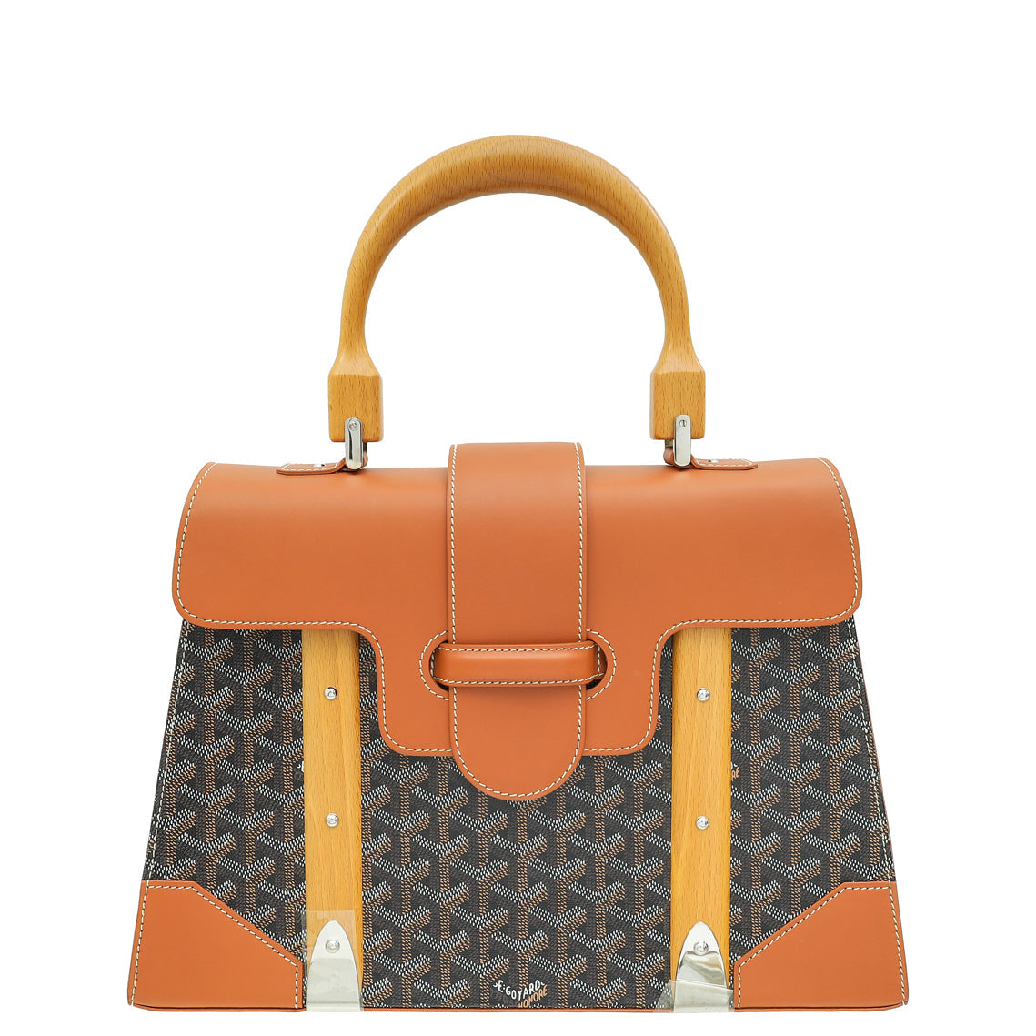 Goyard Bicolor Goyardine Saigon GM Bag