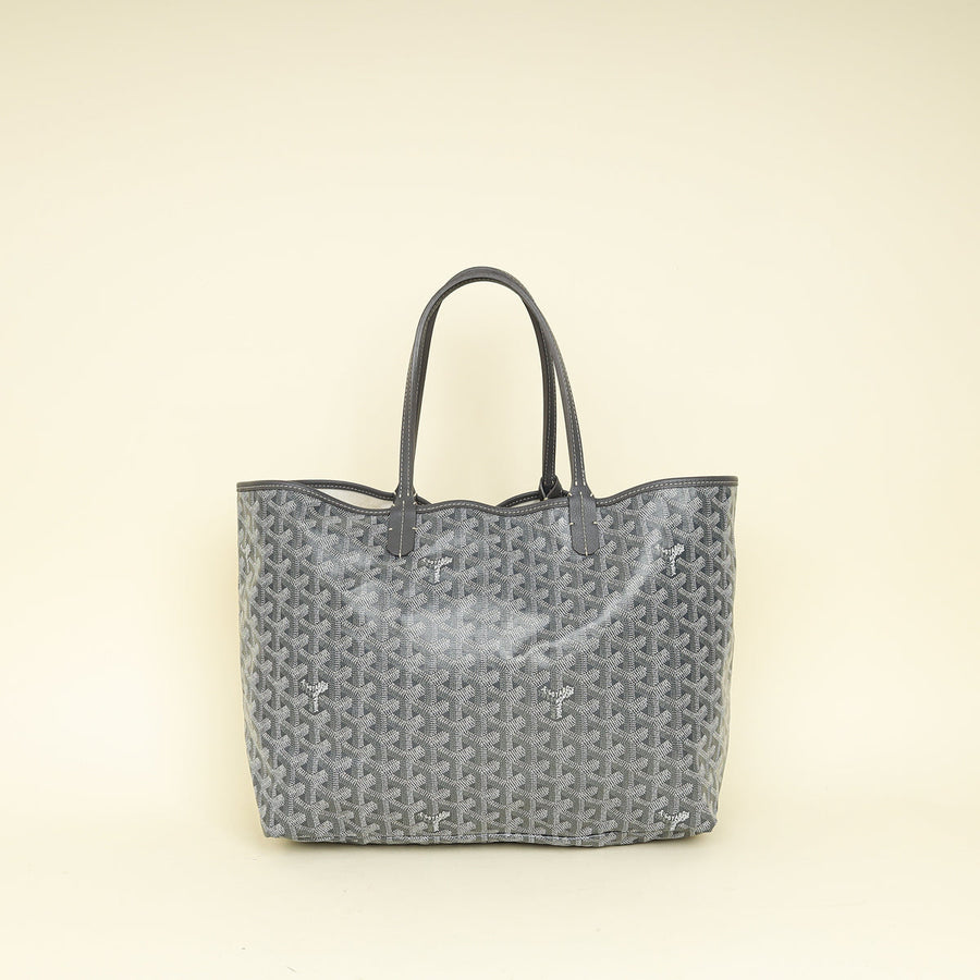 Goyard Grey Goyardine Saint Louis PM Bag