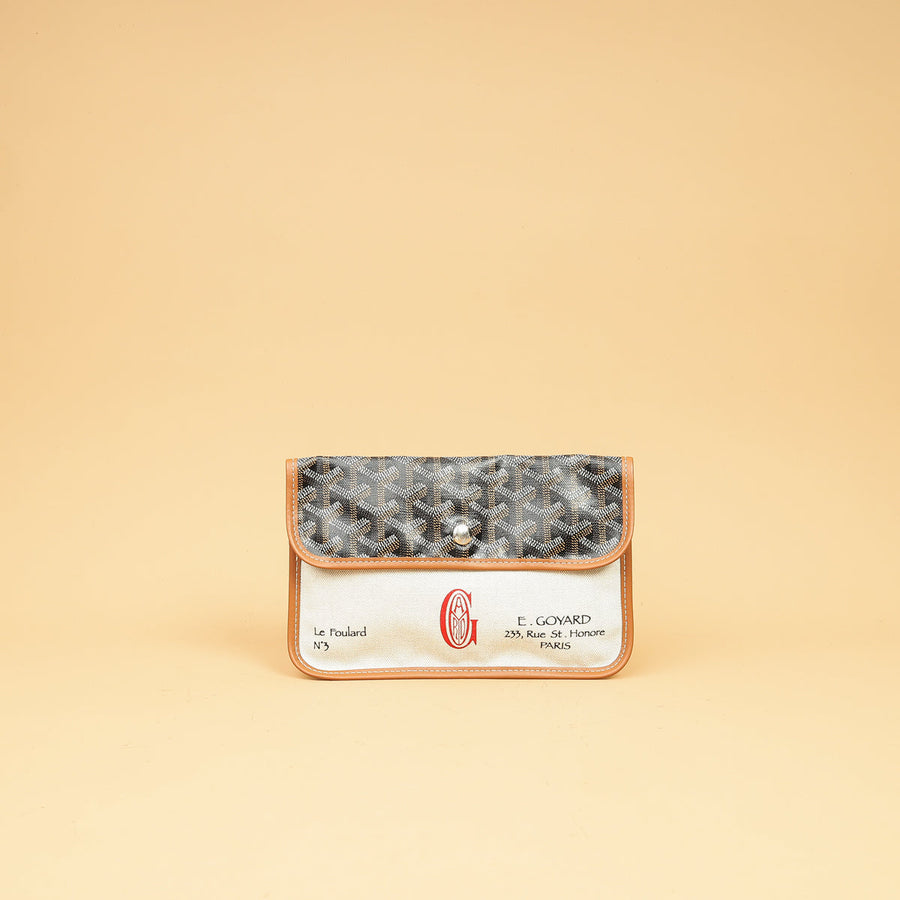 Goyard Bicolor Goyardine Le Foulard Pouch