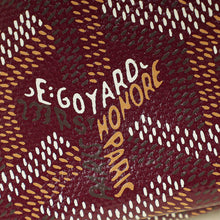 Goyard Burgundy Goyardine Boheme Hobo Bag