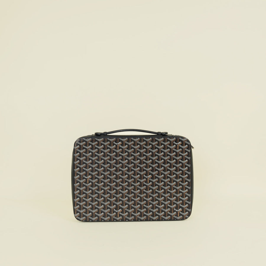 Goyard Black Compagnon Universel A4 Bag