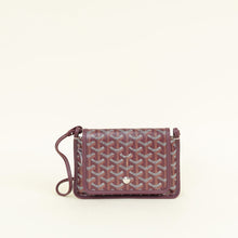Goyard Burgundy Goyardine Plumet Pouch-Wallet