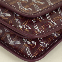 Goyard Burgundy Goyardine Plumet Pouch-Wallet