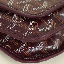 Goyard Burgundy Goyardine Plumet Pouch-Wallet