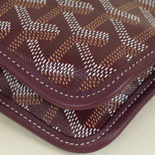 Goyard Burgundy Goyardine Plumet Pouch-Wallet