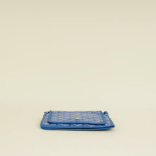 Goyard Blue Goyardine Plumet Pouch-Wallet