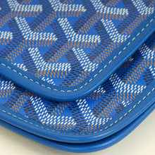 Goyard Blue Goyardine Plumet Pouch-Wallet