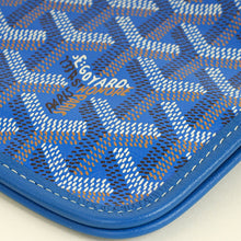 Goyard Blue Goyardine Plumet Pouch-Wallet