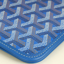Goyard Blue Goyardine Plumet Pouch-Wallet