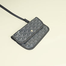 Goyard Grey Goyardine Saint Louis GM Bag W/ Clip