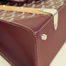 Goyard Burgundy Goyardine Saigon PM Bag