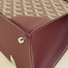 Goyard Burgundy Goyardine Saigon PM Bag