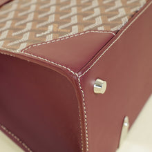 Goyard Burgundy Goyardine Saigon PM Bag