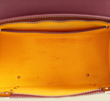 Goyard Burgundy Goyardine Saigon PM Bag