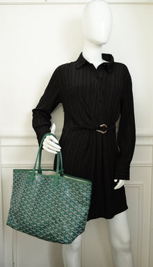 Goyard Green Goyardine Saint Louis PM Bag
