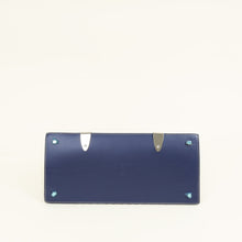 Goyard Navy Blue Goyardine Saigon Structure GM Bag