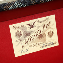 Goyard Black Goyardine Minaudiere Trunk Bag