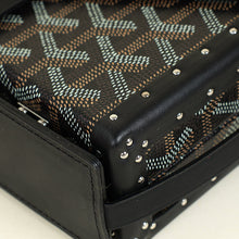 Goyard Black Goyardine Minaudiere Trunk Bag