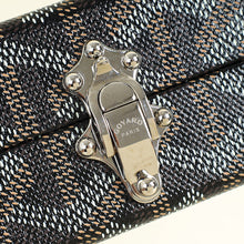 Goyard Black Goyardine Minaudiere Trunk Bag